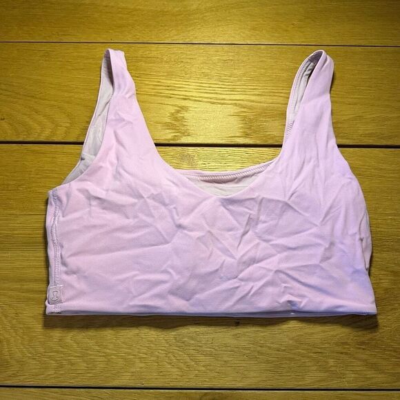 Lululemon in alignment sports bra pink small - Picture 2 of 7